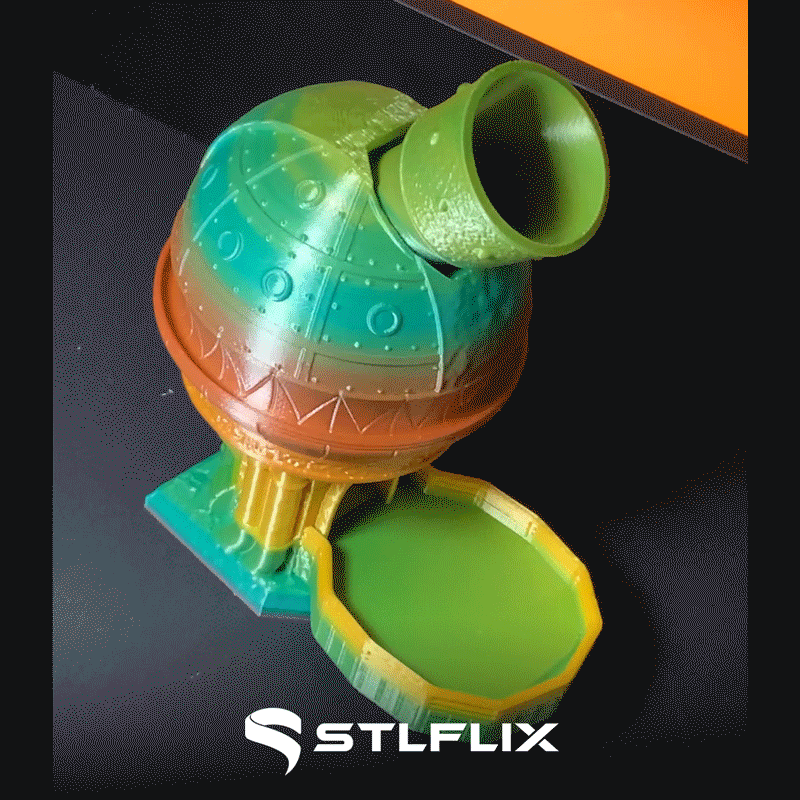 Custom 3D Dice Towers