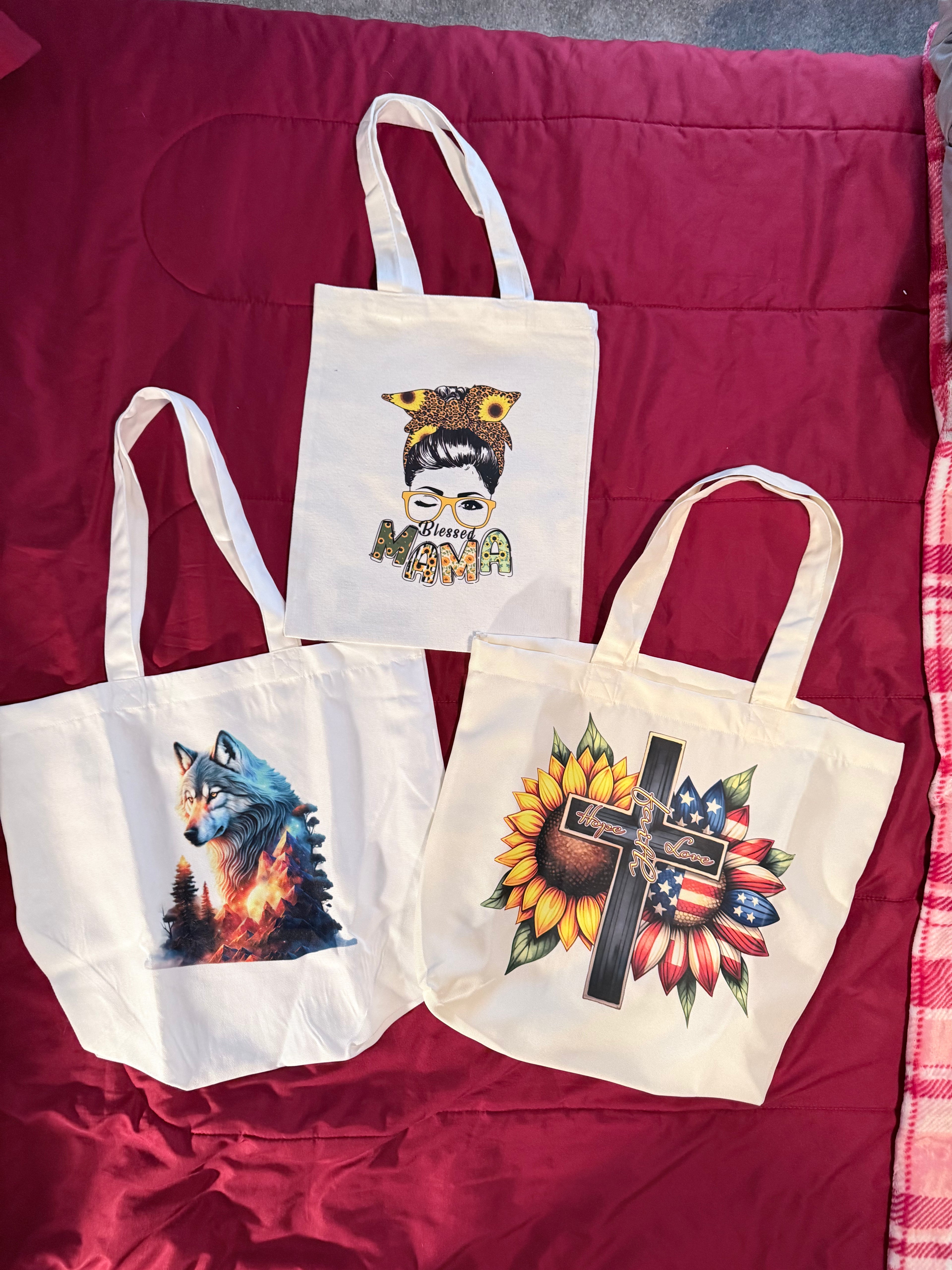 Custom Canvas Tote Bag