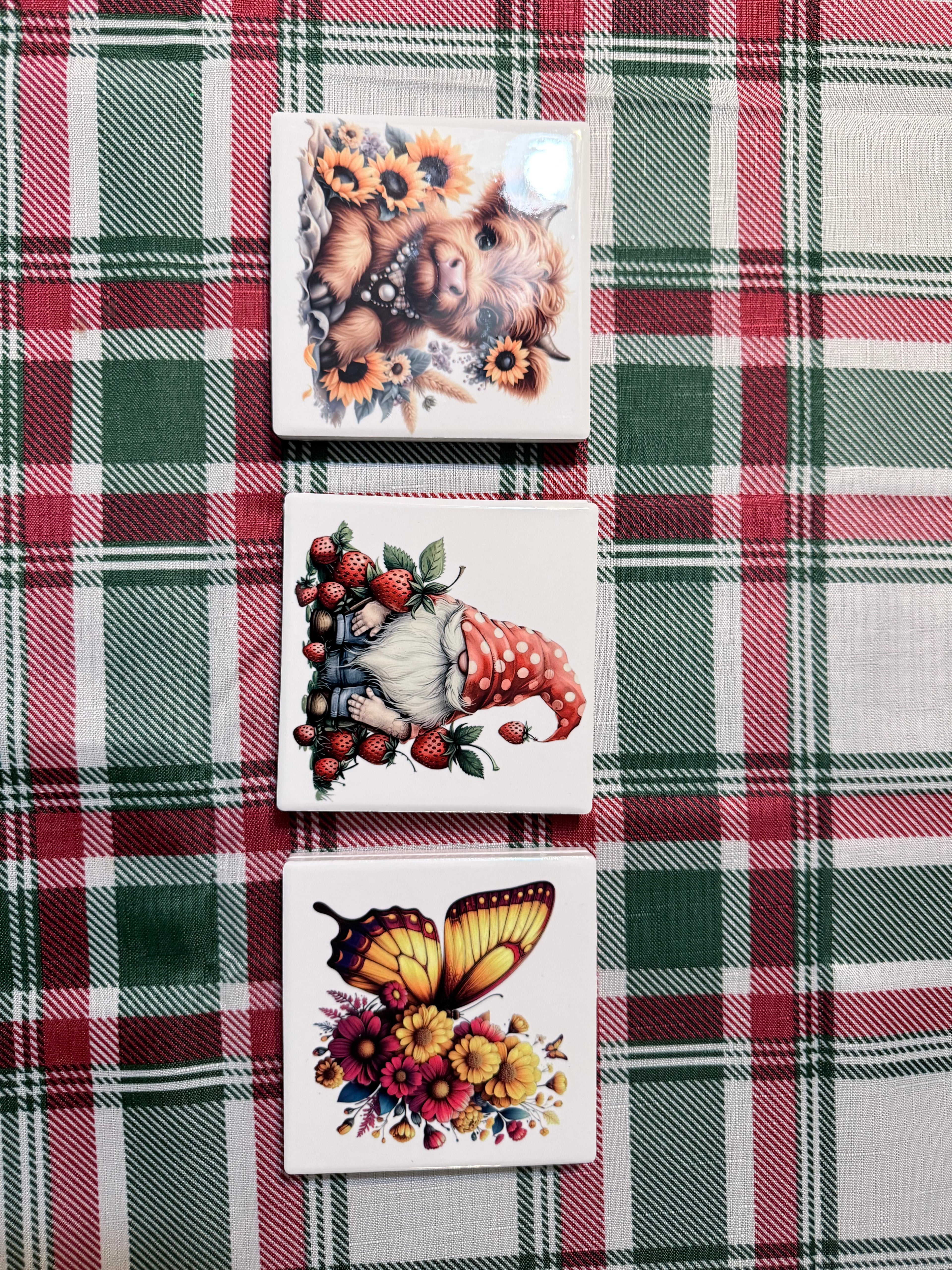 Square Ceramic Coasters