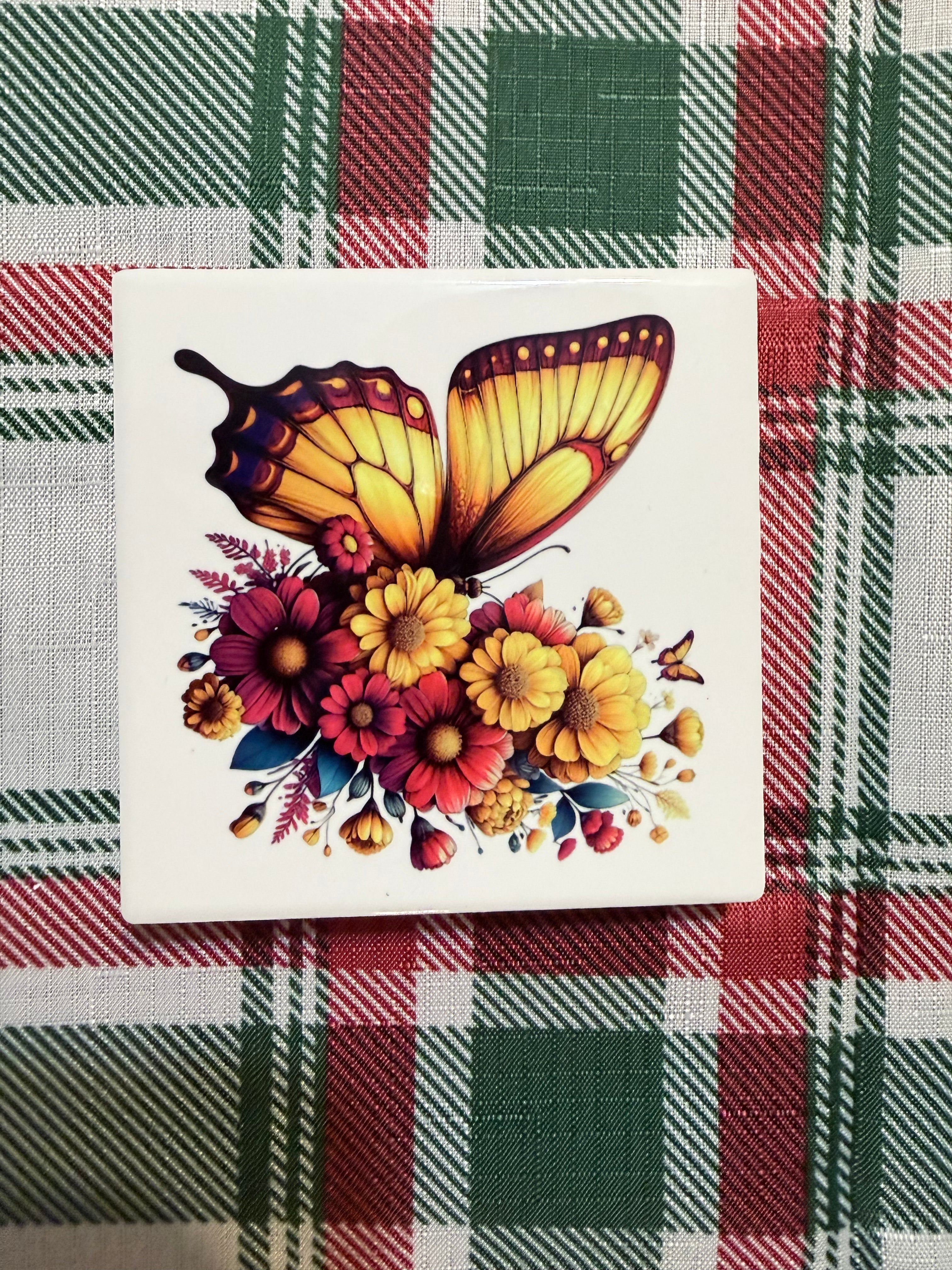 Square Ceramic Coasters