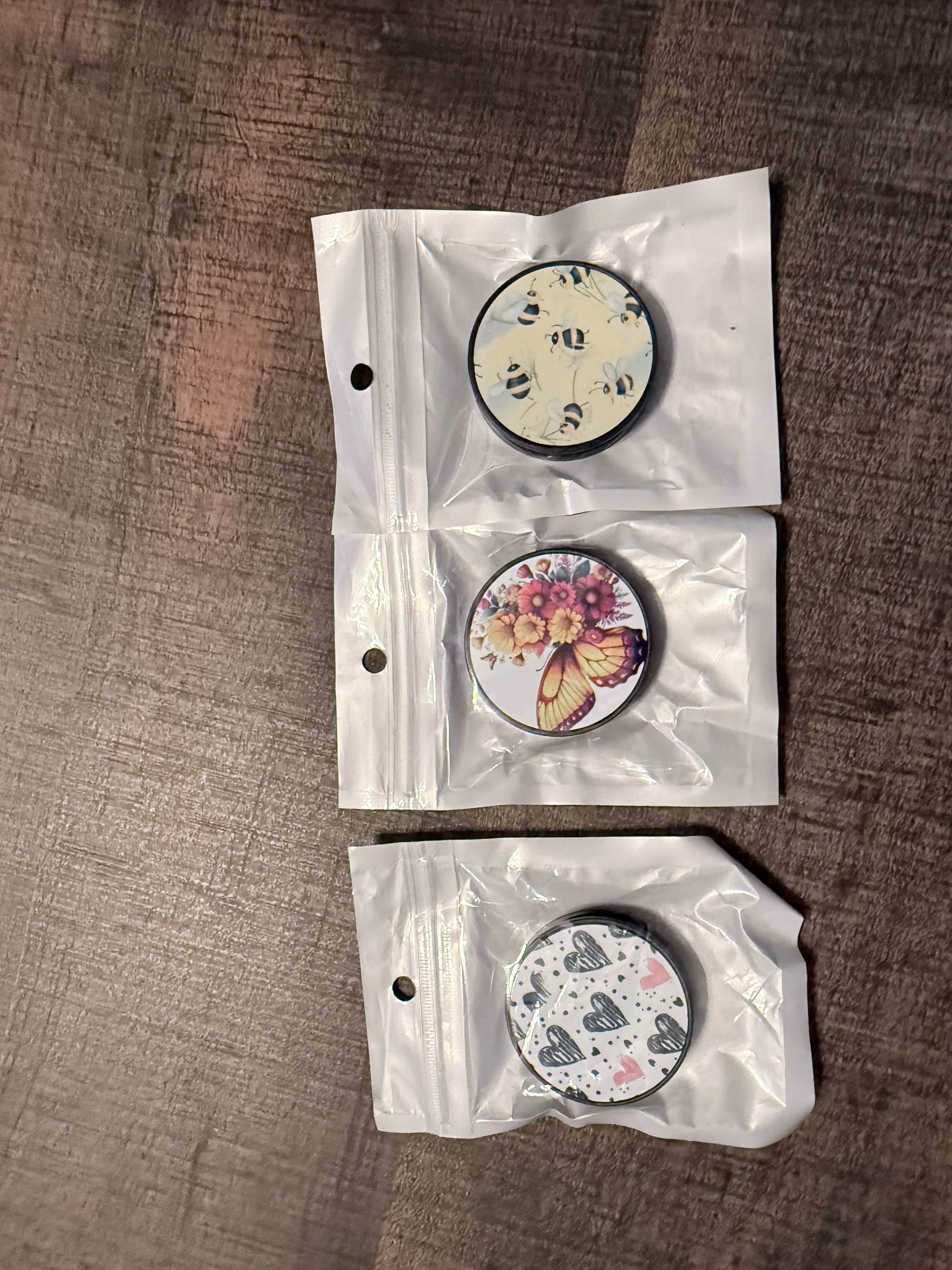 Cell phone pop sockets