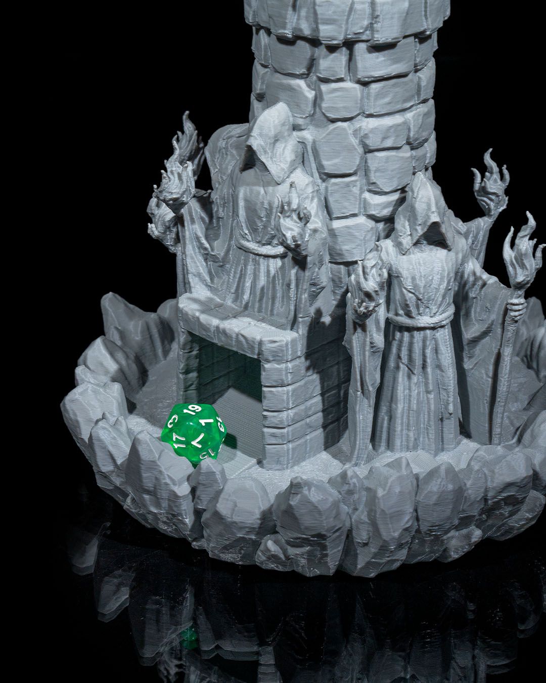 Custom 3D Dice Towers